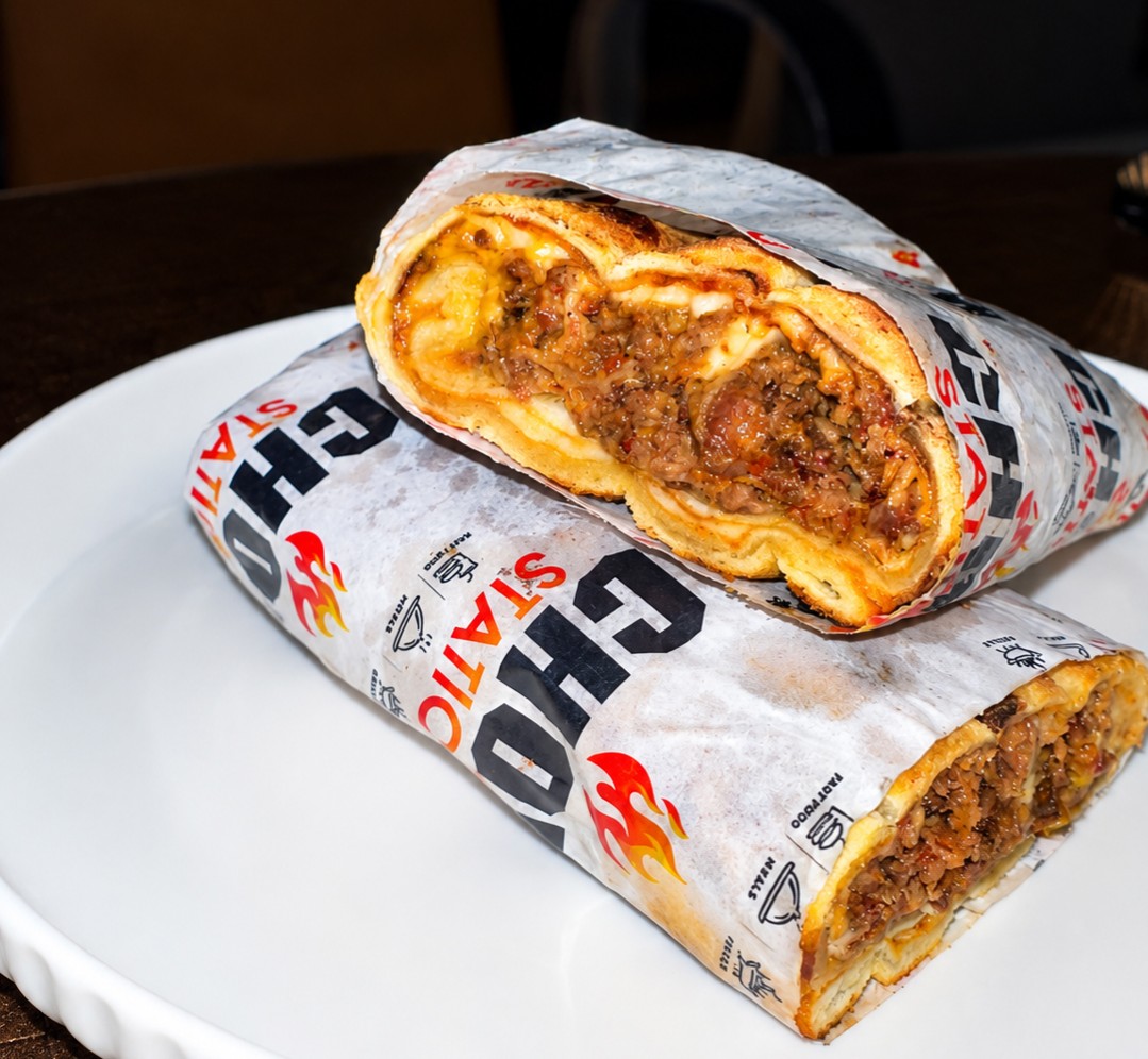 Cheesy Lamb Wrap